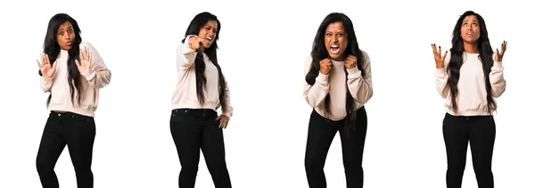 Conjunto de mujer afroamericana — Foto de Stock