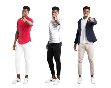 Adam puan parmak size emin bir ifade ile karanlık kümesi derili