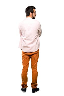 Sakallı yakışıklı adam