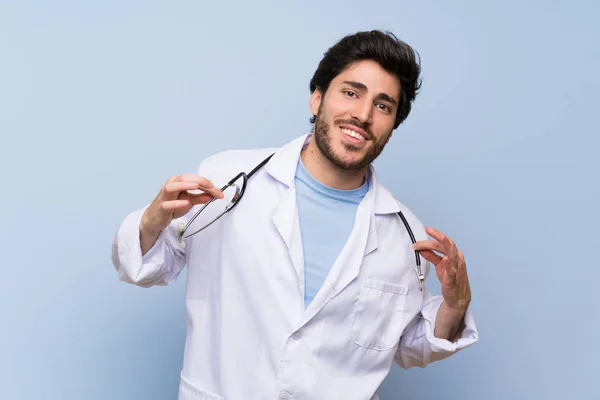 Doctor Man Proud Self Satisfied — Stock Photo, Image