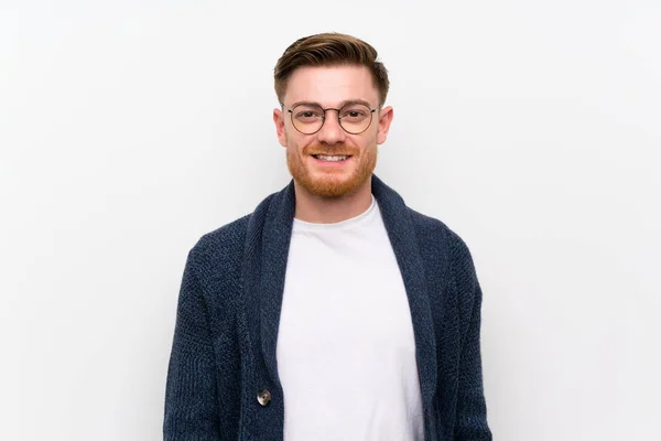 Redhead man with glasses — Stock Photo, Image