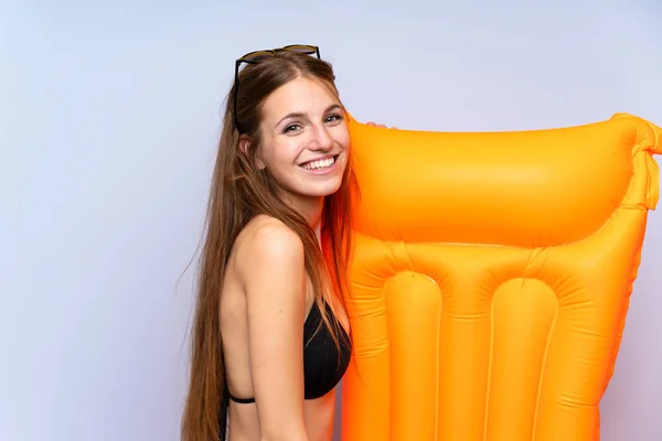 Mujer Joven Feliz Bikini Vacaciones Verano — Foto de Stock
