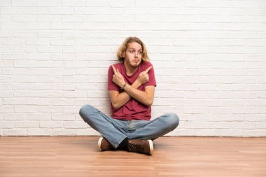 Şüpheleri laterallerin işaret katta oturan sarışın adam