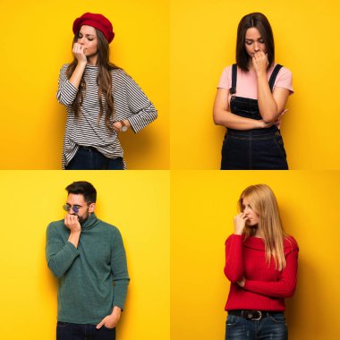 Şüpheleri olan bir grup insan.