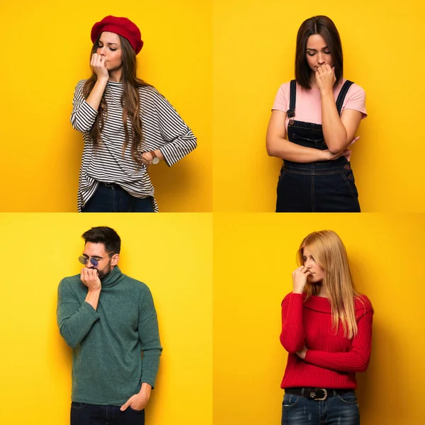 Şüpheleri olan bir grup insan.