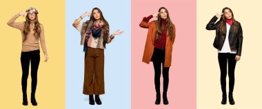 İntihar jesti yapmakta sorun olan kadınlar seti