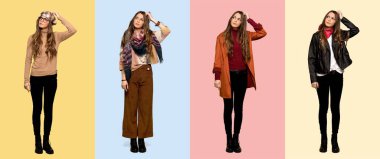 Kafasını kaşıyan bir grup kadının şüpheleri var.