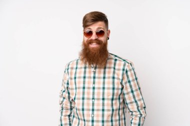 Kızıl saçlı, uzun sakallı, soyutlanmış, gözlüklü ve mutlu beyaz bir geçmişi var.