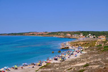 Capo San Marco plajı, Cabras'taki sardunya plajı