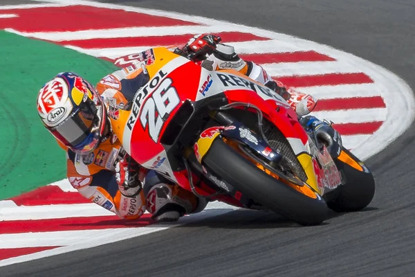 Förare Dani Pedrosa Monster Energy Grand Prix Catalonia Motogp Krets — Stockfoto