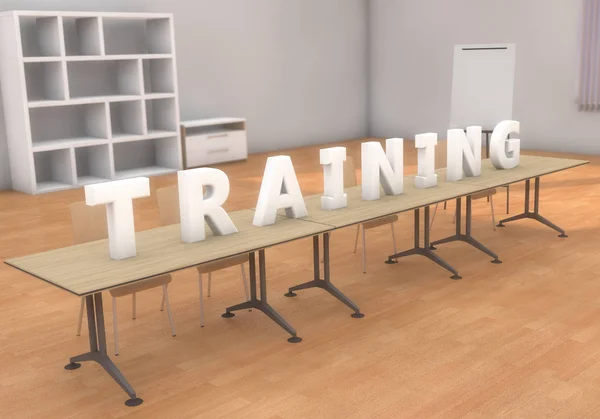 Training Text Classroom — Stock Photo, Image