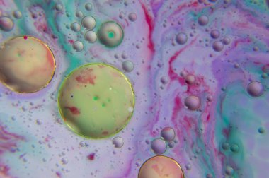 Arka plan mürekkep ve petrol