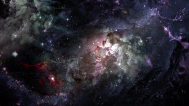 Yer galaksiye arka plan animasyon