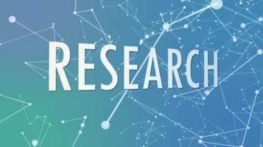 Araştırma metin ve arka plan parçacıklar