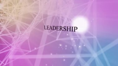 Liderlik ve takım çalışması pleksus animasyon