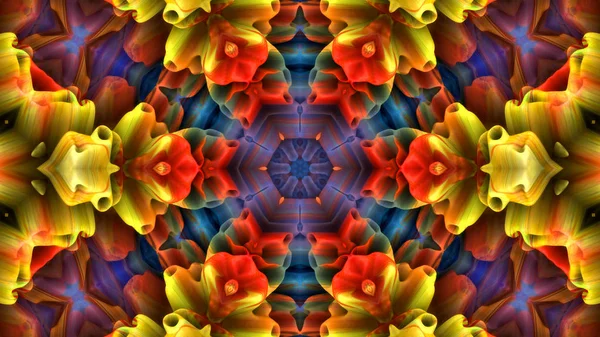 Modèle Abstrait Mandala Fond — Photo