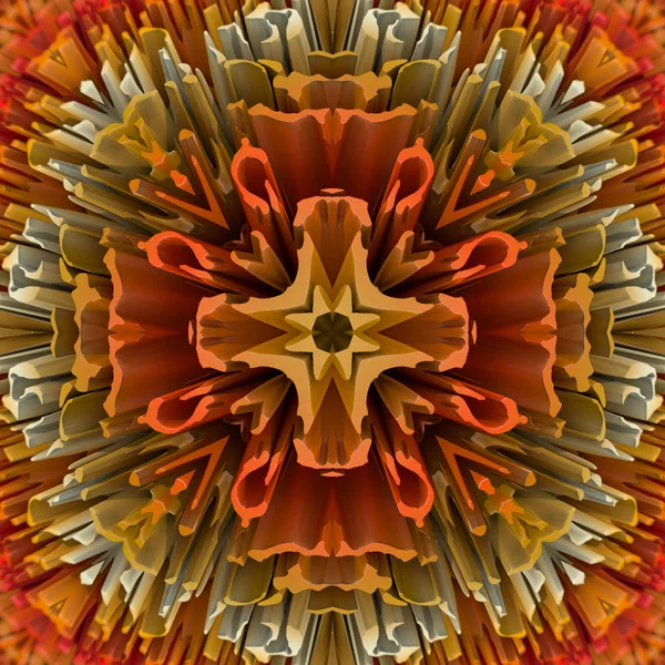 Abstract Pattern Mandala Background — Stock Photo, Image