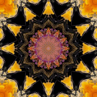 Simetrik ve tekrarlayan renk arka plan