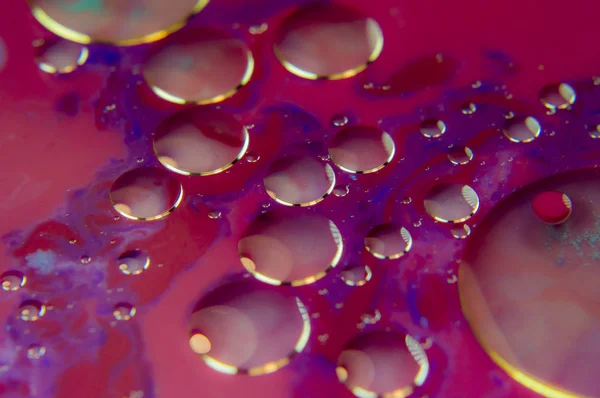 Abstract Kleurrijk Achtergrond Met Inkt Zeep — Stockfoto