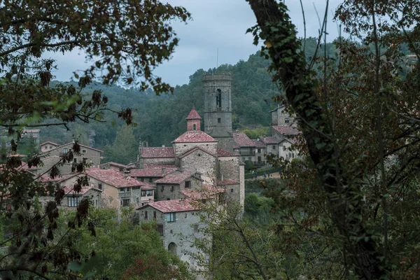 Rupit Середньовічні Села Каталонія Іспанія — стокове фото