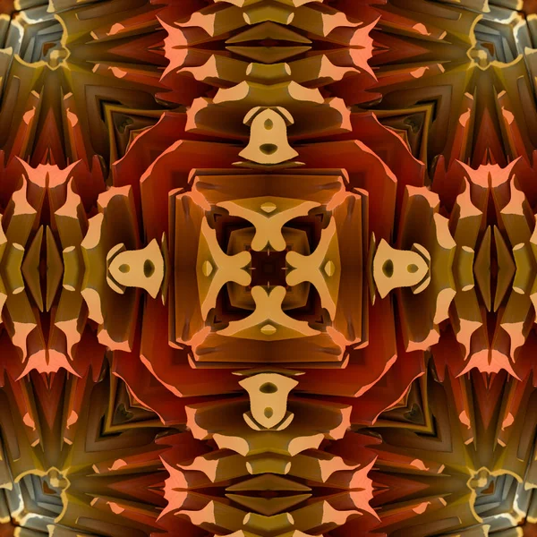 Abstracte Patroon Mandala Achtergrond — Stockfoto