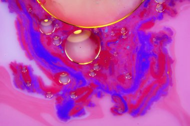 Arka plan mürekkep ve petrol