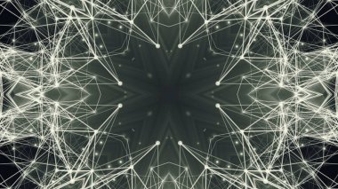 3D render. Arka plan ve renkleri