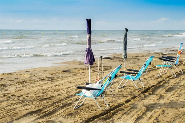 Salida Del Sol Playa España — Foto de Stock