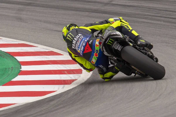 Valentino Rossi Grand Prix Catalonia Motogp Circuit Catalonia Barcelona Spain — Stock Photo, Image