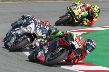 Bradley Smith' i. Katalonya Motogp Grand Prix Devresi'nde. Barselona, İspanya, Haziran, 2019