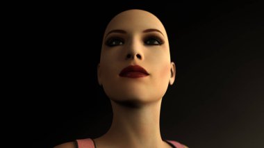 3d render İnsan figürü kavramı illüstrasyon arka plan