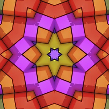 Soyut renkli arka plan illüstrasyon tasarım