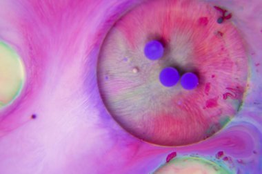 Arka plan mürekkep ve petrol