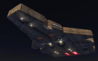 3 boyutlu görüntüleme. Tanımlanamayan uçan nesne