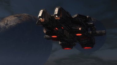 3 boyutlu görüntüleme. Tanımlanamayan uçan nesne