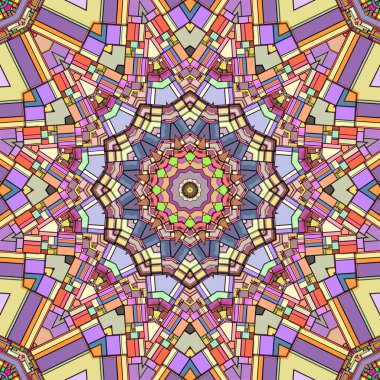 Soyut renk deseni ve geometrik arkaplan