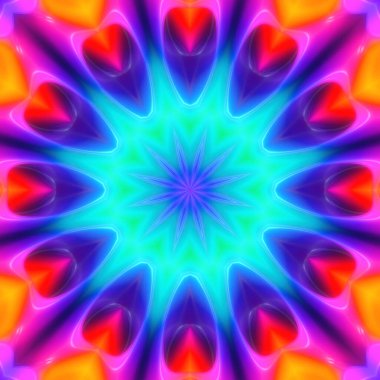 Soyut renk deseni ve geometrik arkaplan