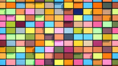 Şekillerle soyut renkli arkaplan