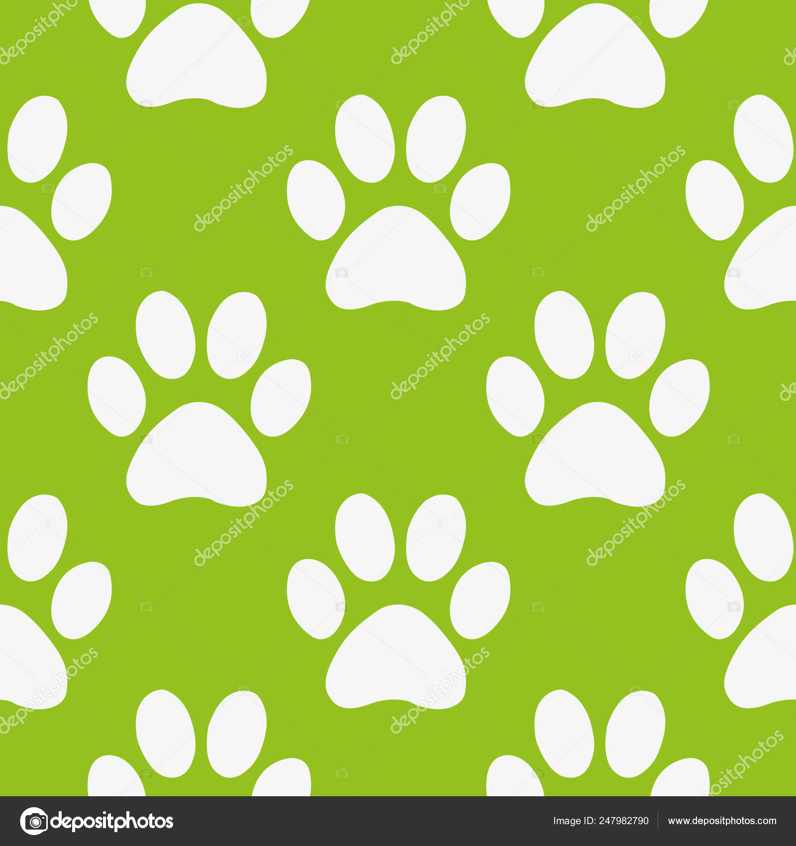 seamless cute paw pattern endless background for wallpaper cute designs for background