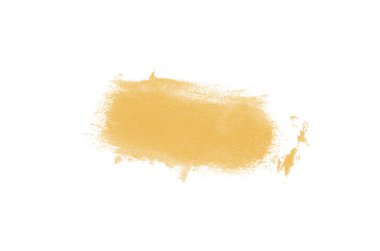 Smear ve ruj veya akrilik boya beyaz izole doku