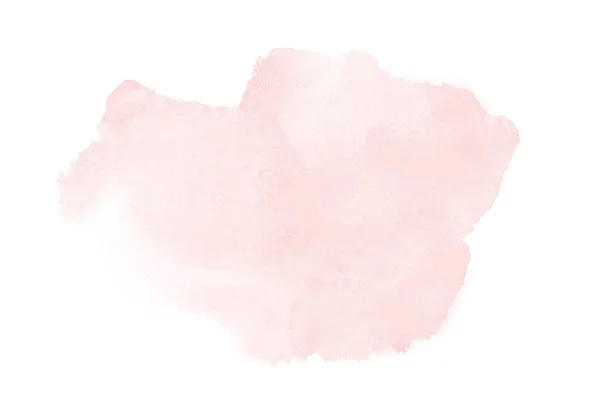 Akwarela tło obrazu z cieczy bryzg aquarelle farby, na białym tle. Odcieniach czerwieni — Zdjęcie stockowe
