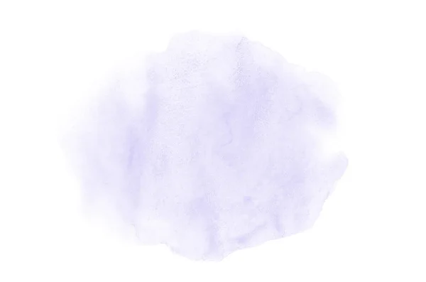 흰색에 고립 된 아쿠아렐 페인트의 액체 튀김추상 수채화 배경 이미지. 바이올렛 톤 — 스톡 사진