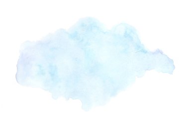 Bir sıvı sıçraması ile soyut suluboya arka plan görüntüsü