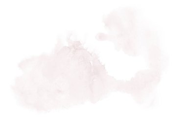 Beyaz üzerine izole edilmiş, sıvı bir kova boyası ile soyut suluboya arka plan görüntüsü. Koyu kırmızı tonları