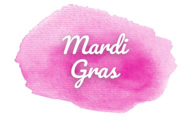 Kova boyası sıvı bir sıçrama ile soyut suluboya arka plan görüntüsü. Pembe tonları. Mardi gras