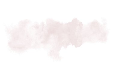 Beyaz üzerine izole edilmiş, sıvı bir kova boyası ile soyut suluboya arka plan görüntüsü. Koyu kırmızı tonları