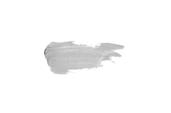 Mancha y textura de lápiz labial o pintura acrílica aislada en blanco — Foto de Stock