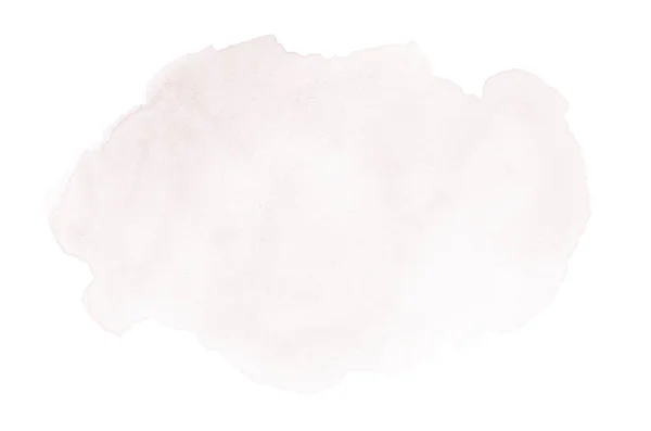 Абстрактне зображення акварельного фону з рідкою фарбою акварелі, ізольоване на білому. Темно-червоні тони — стокове фото