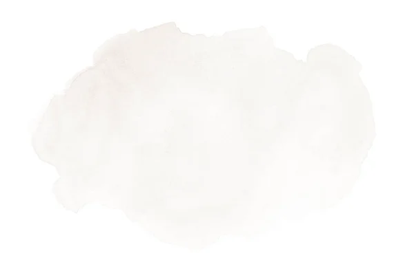 Абстрактна Акварельна фотографія з рідкими плескатися Aquarelle фарбою, ізольованою на білому. Коричневих тонів — стокове фото