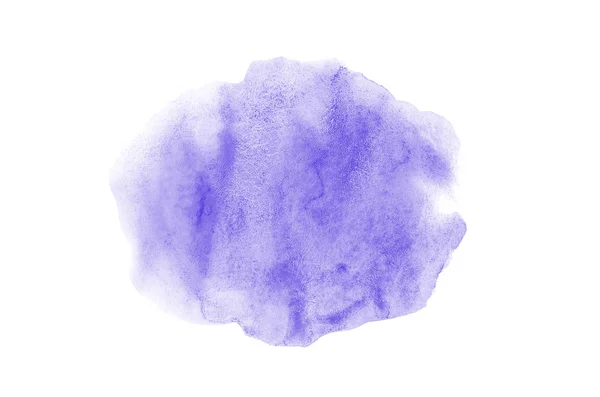 Abstract aquarel achtergrondafbeelding met een vloeibare Splatter van Aquarelle verf, geïsoleerd op wit. Violet tinten — Stockfoto